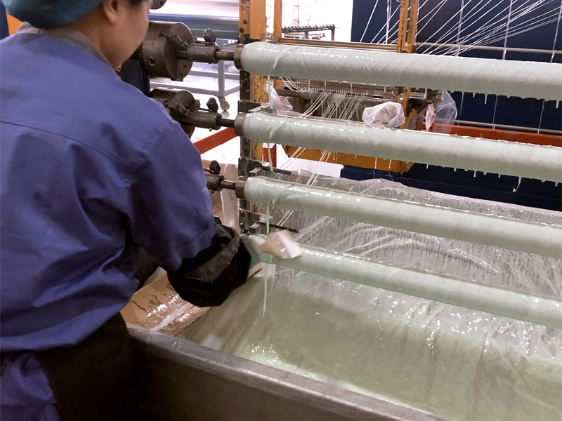 Production process for tube