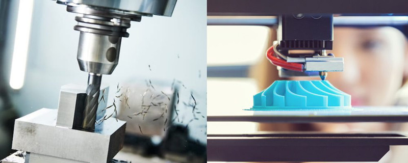 3D printing vs cnc machining